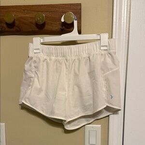 Old Navy Women's Cream Athletic Shorts
